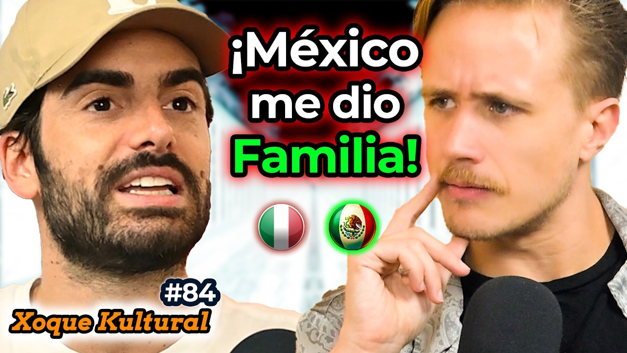 Actor Italiano RENACE en MÉXICO 🇲🇽😮🇮🇹💥Xoque Kultural #84 con ‪@Gio & Lino