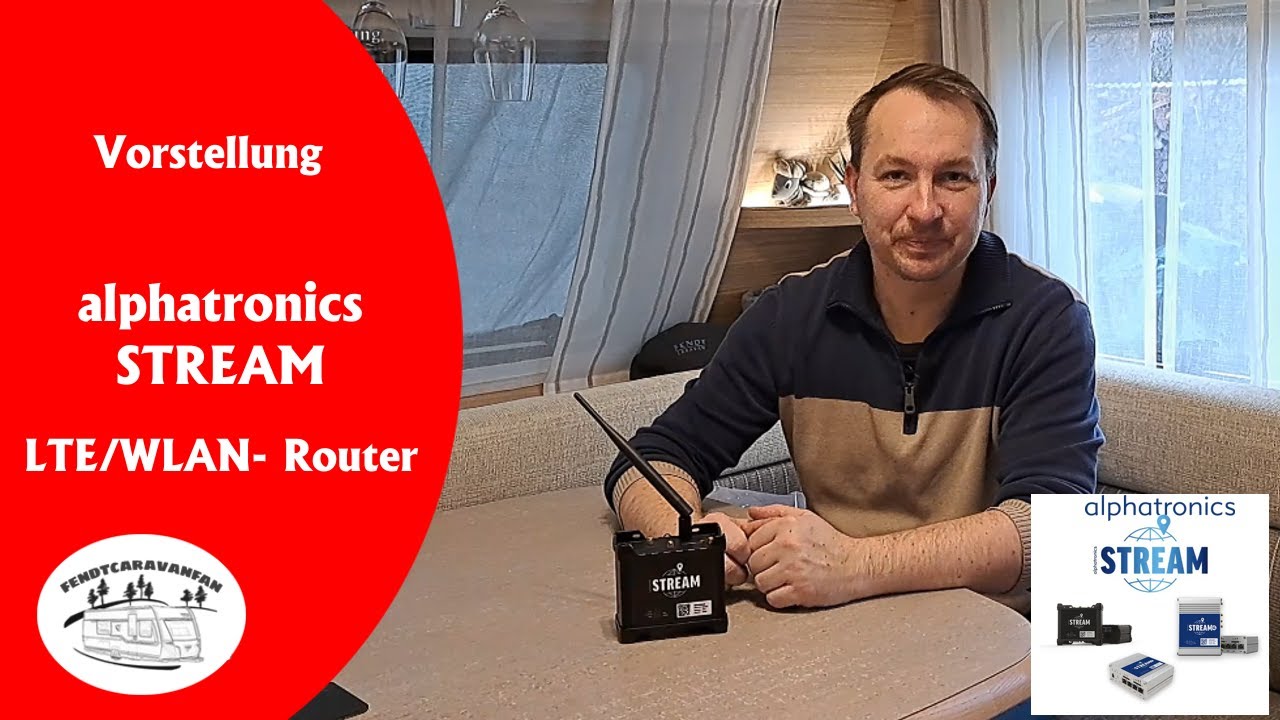 Vorstellung alphatronics STREAM - LTE/WLAN Router | fendtcaravanfan
