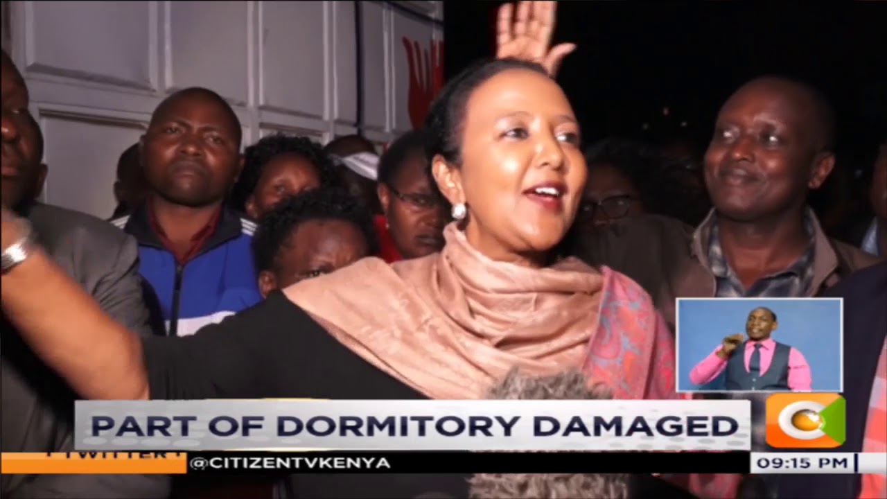 Ngara girls fire |part of dormitory damaged