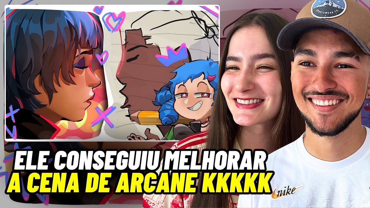 ANIMEI ARCANE em 2d (soq eu n sei desenhar) - Thichan | Apenas uma live