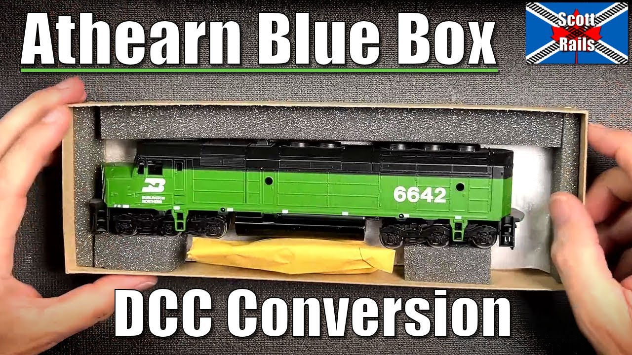 Athearn F45 Burlington Northern DCC & LED Install Headed For Sweden