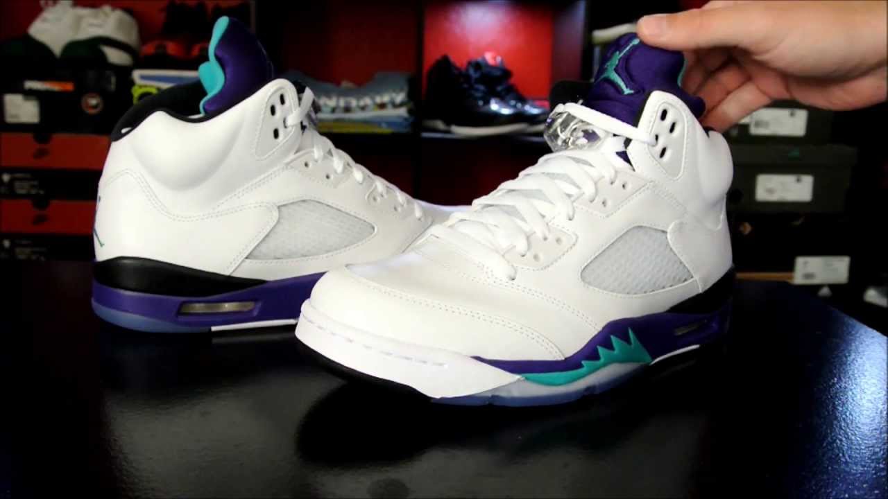 Air Jordan 5 Retro 'Grape' 2013