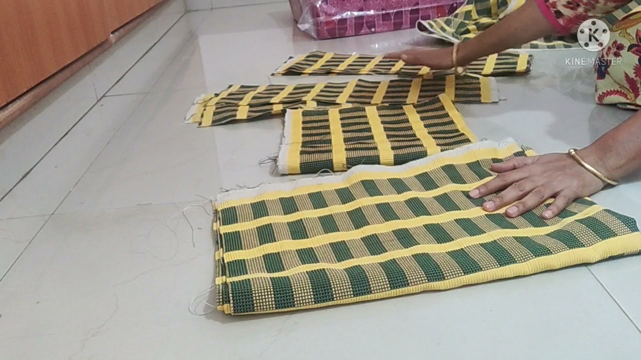 How to Stitch Sofa Seat Cover At Home|Ghar mei sofa cover kaise banaye|Tutorial 6 (Part - 2)