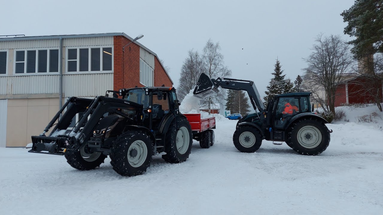 Lumenajoa Valtra G105 & N134 Jami Kurejoki