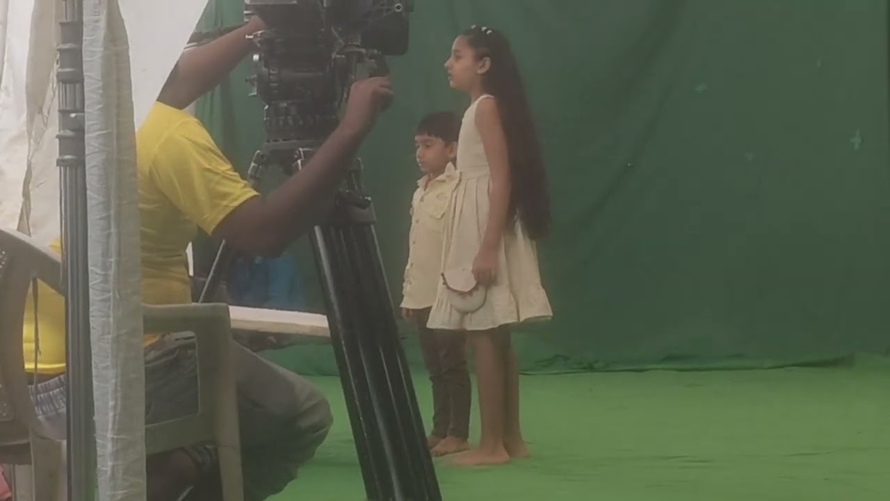 Dekhiye chhote chhote kaise kam karte hai serial or shooting par #action #childactor #share #like 
