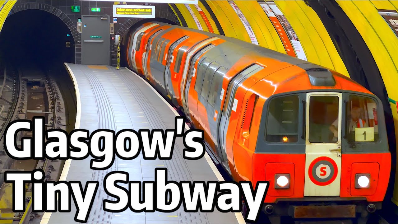 ⁴ᴷ⁶⁰ Glasgow's Tiny Subway - Exploring 