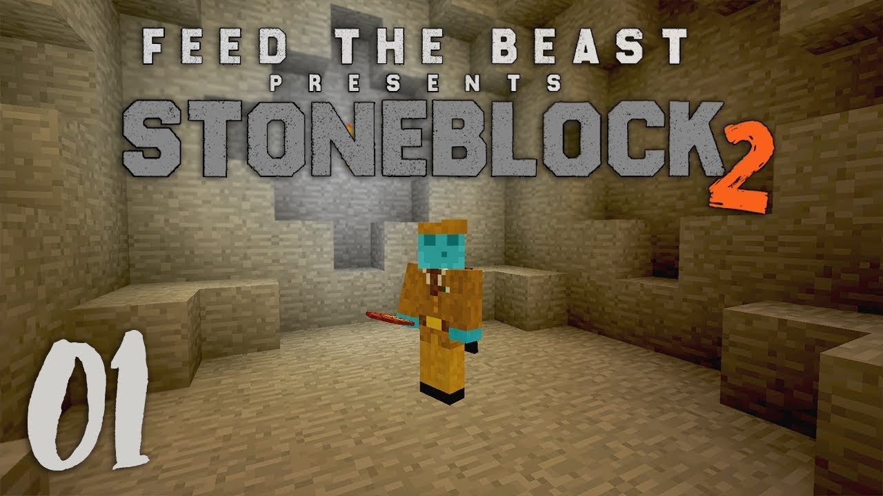 FTB StoneBlock 2 - Ep. 1: A NEW ADVENTURE! (Modded Minecraft 1.12.2) | iJevin