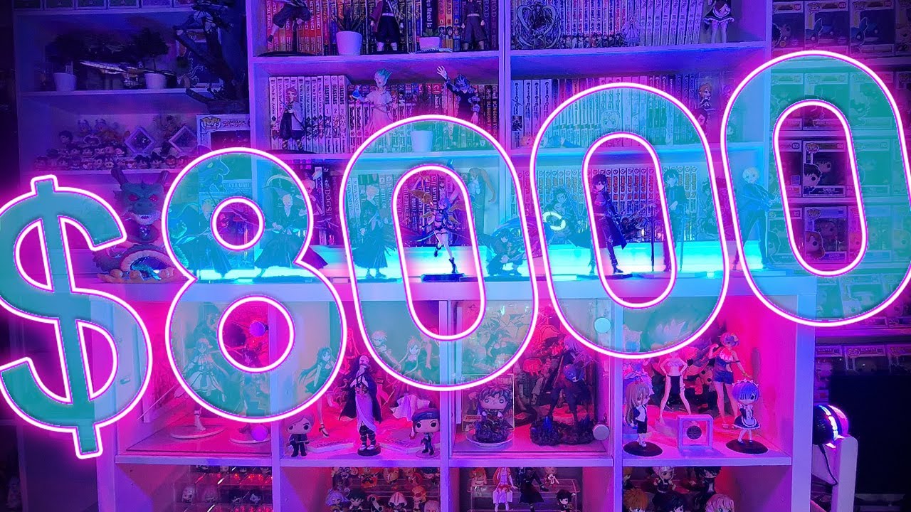 Behind the Scenes: My $8000 Anime Figure, Manga, and Studio Room Tour!