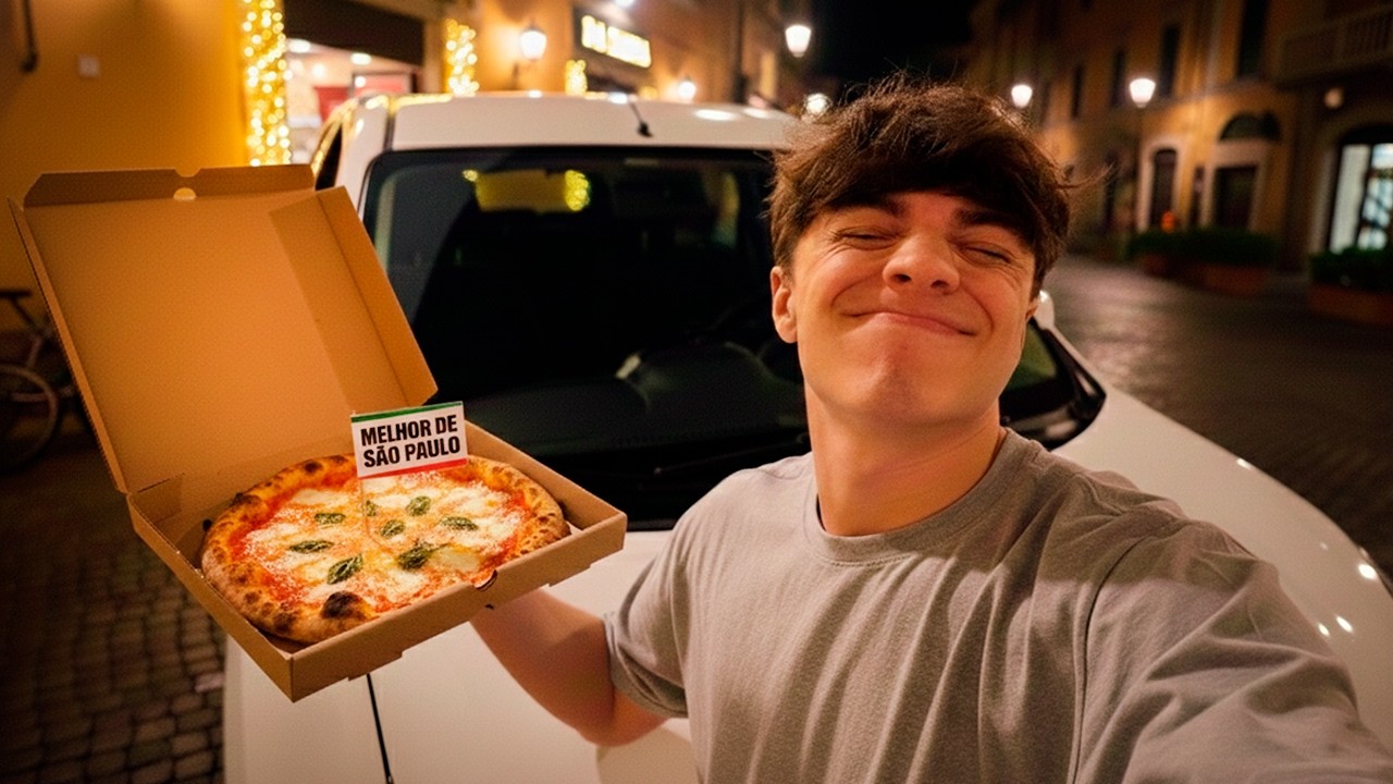 Fiquei Entediado e Fui Procurar a Melhor Pizza..