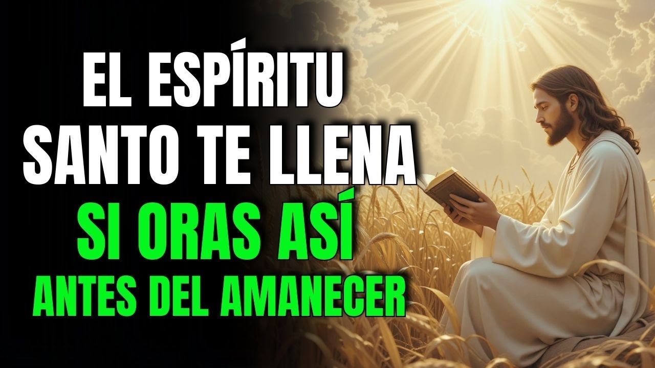 Así Debes Orar Antes del Amanecer para Ser Lleno del Espíritu Santo