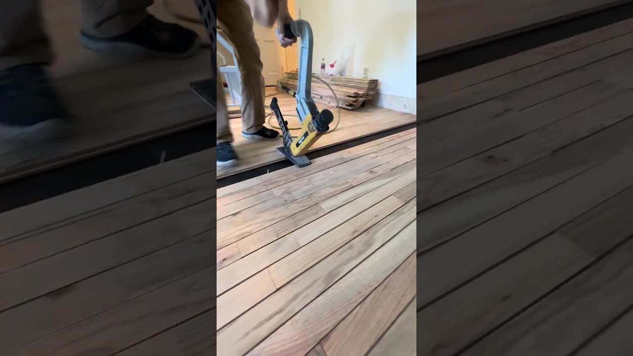 Upgrade your floor space with Old World Hardwood Floors! 🪵🏠 #qualityflooring #oklahoma