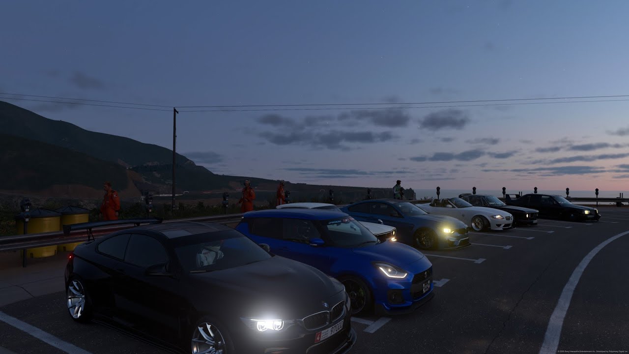 GRAN TURISMO 7 PS5 4️⃣K  CALIFORNIA COAST SIMULATION GC TWO WAY REP