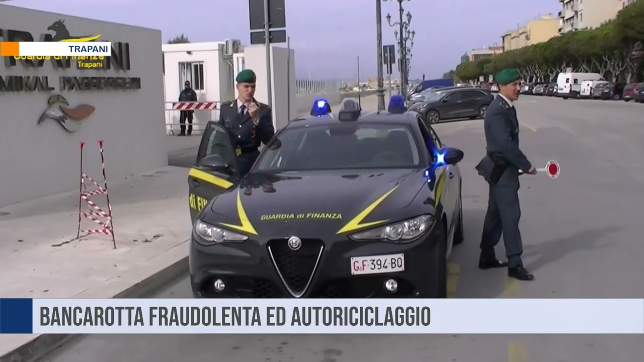 Trapani. Bancarotta fraudolenta ed autoriciclaggio: sequestro da 1,5 milioni