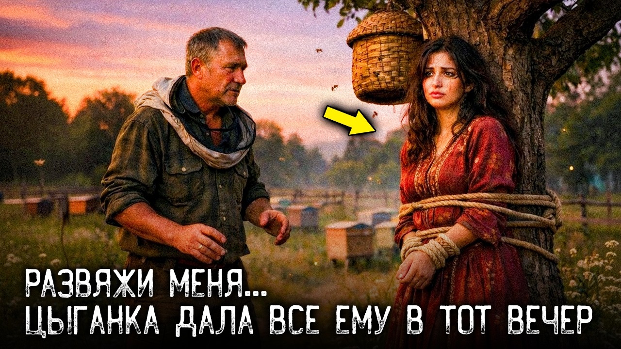 Пасечник Обнаружил Привязанную ЦЫГАНКУ на Пасеке. Она Прошептала: РАЗВЯЖИ МЕНЯ, И Я ОТБЛАГОДАРЮ