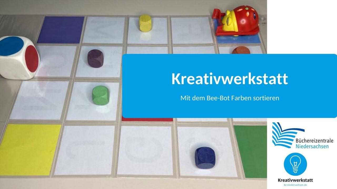 Tutorial - Farben sortieren mit Bee-Bots oder Blue-Bots