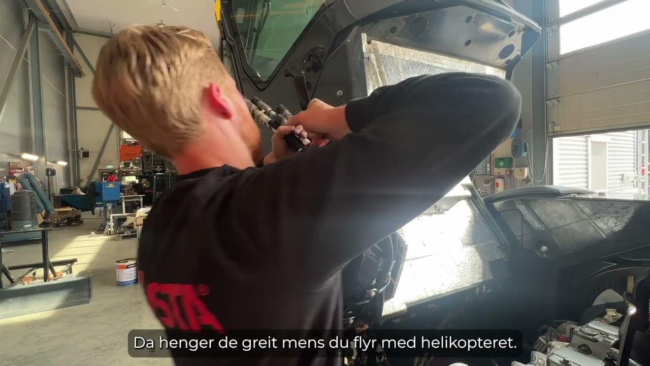 Demontering av maskiner for transport