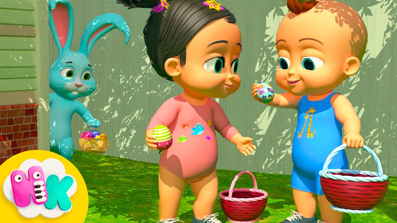 Canzone del Coniglietto di Pasqua ! Canto di Pasqua | HeyKids Italiano - Canzoni per Bambini