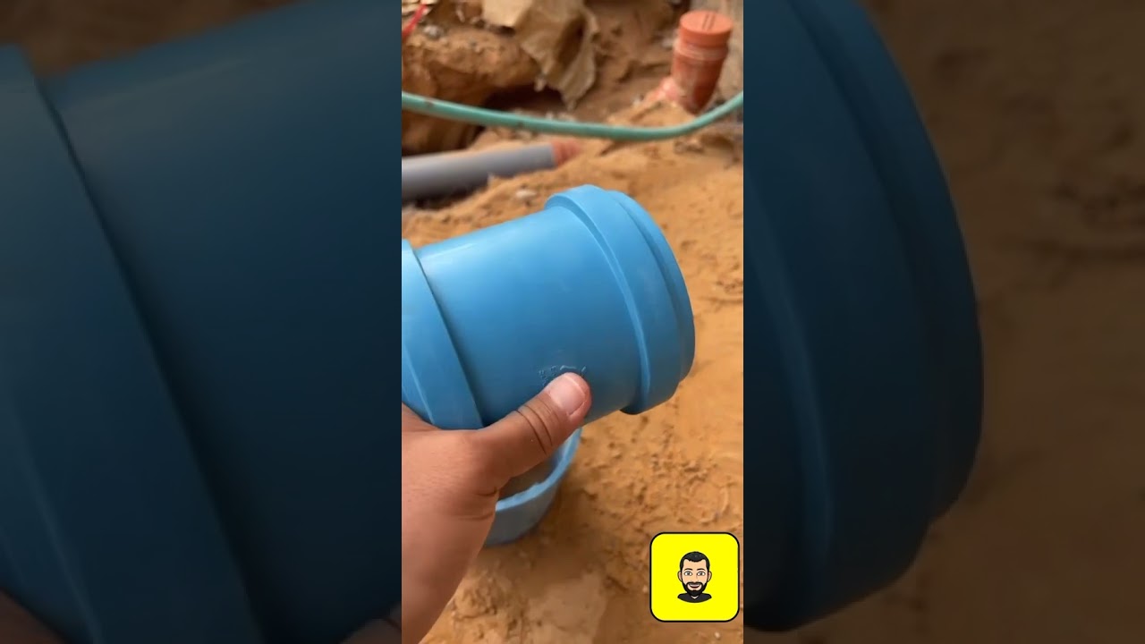 سباكة الصرف المعلقة بمواسير عازلة للصوت .
