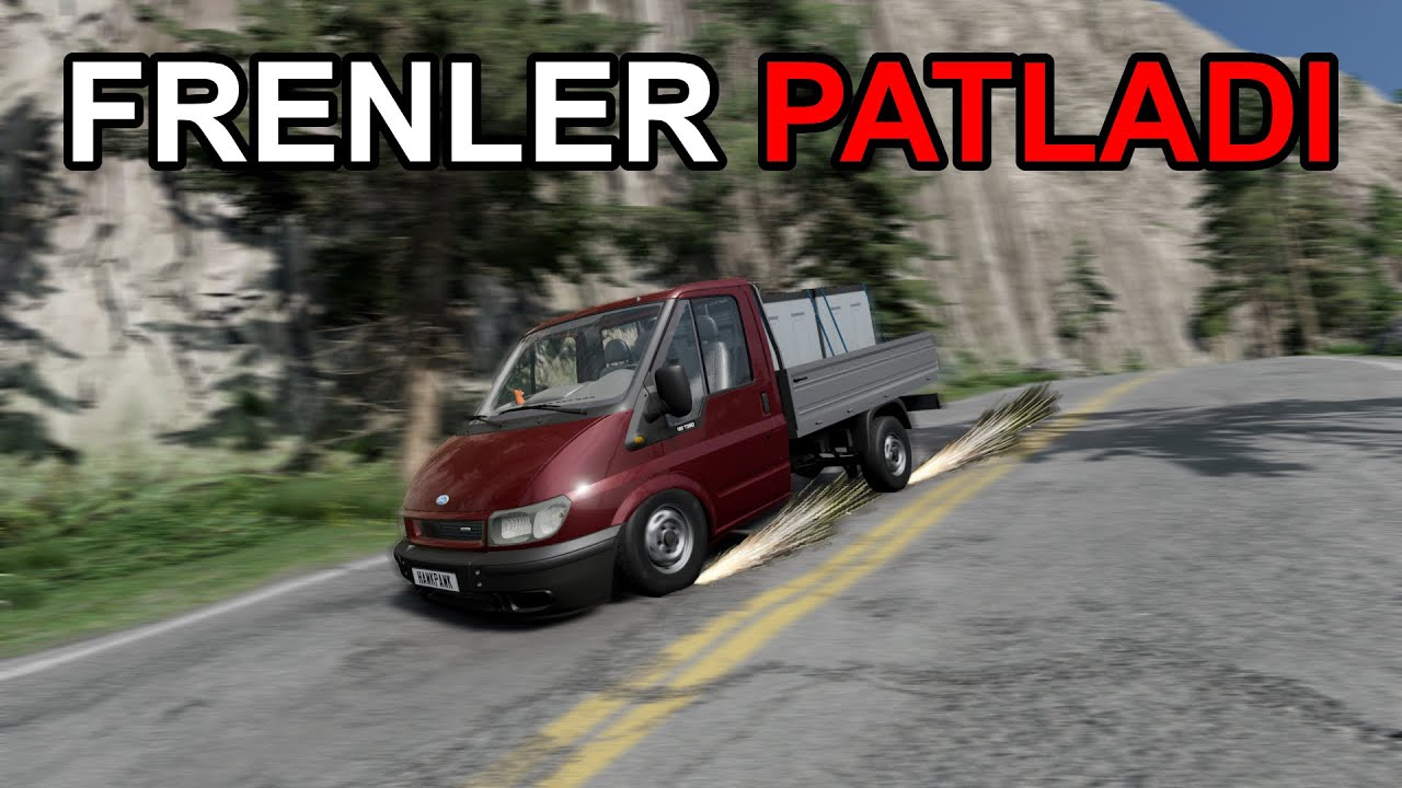 Her Kaza Yaptığımda Frenlerin Gücü Azalıyor! │ Beam.ng Drive