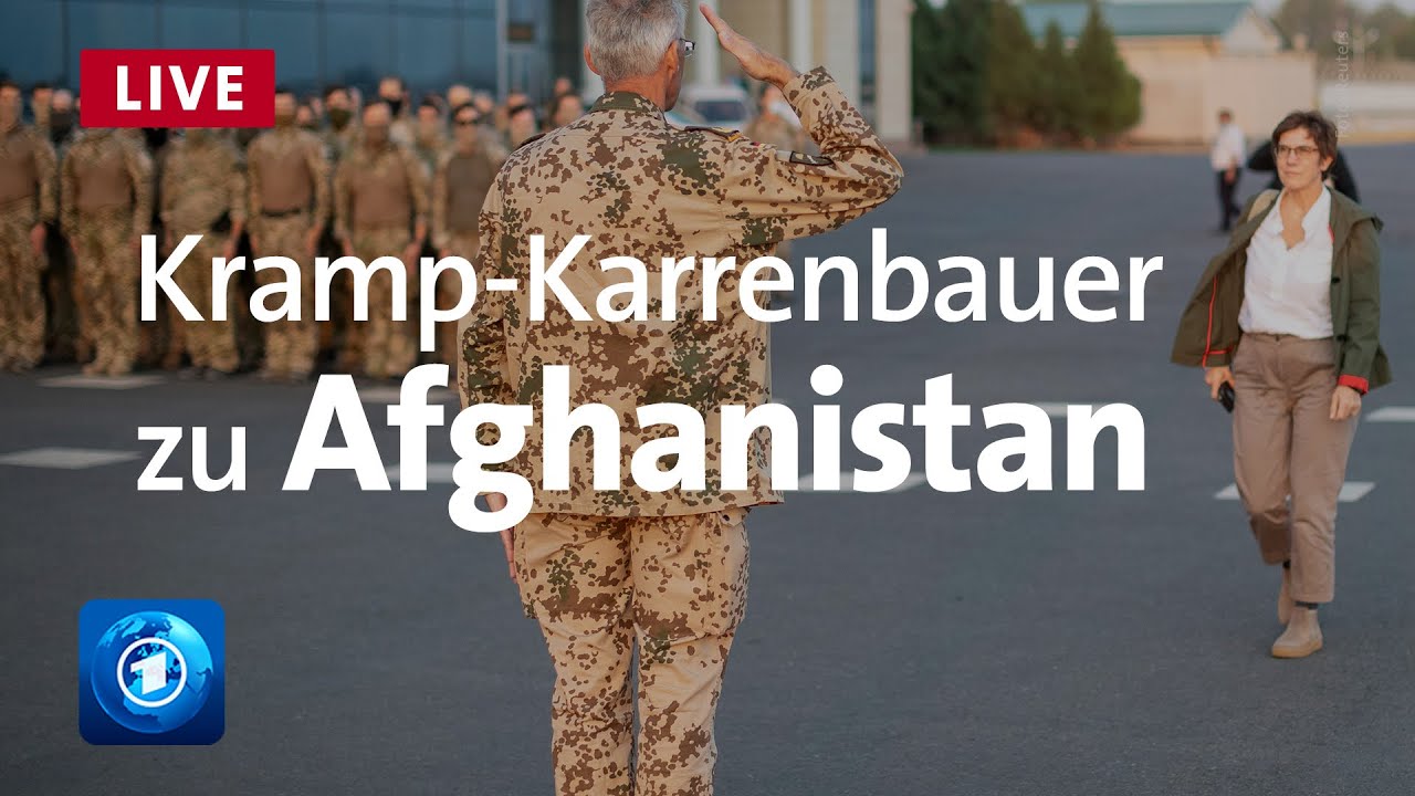 Afghanistan: Verteidigungsministerin Kramp-Karrenbauer zur Evakuierungsmission der Bundeswehr