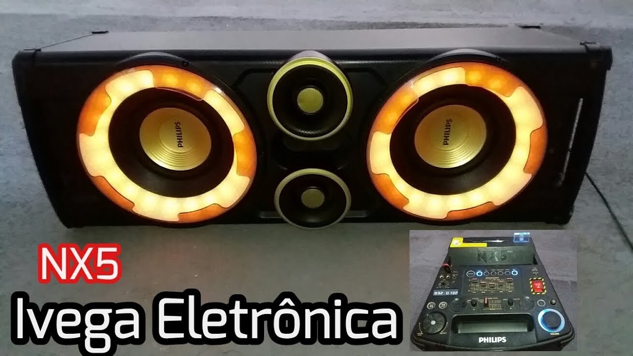 Caixa Philips NX5 , recuperando fonte estourada