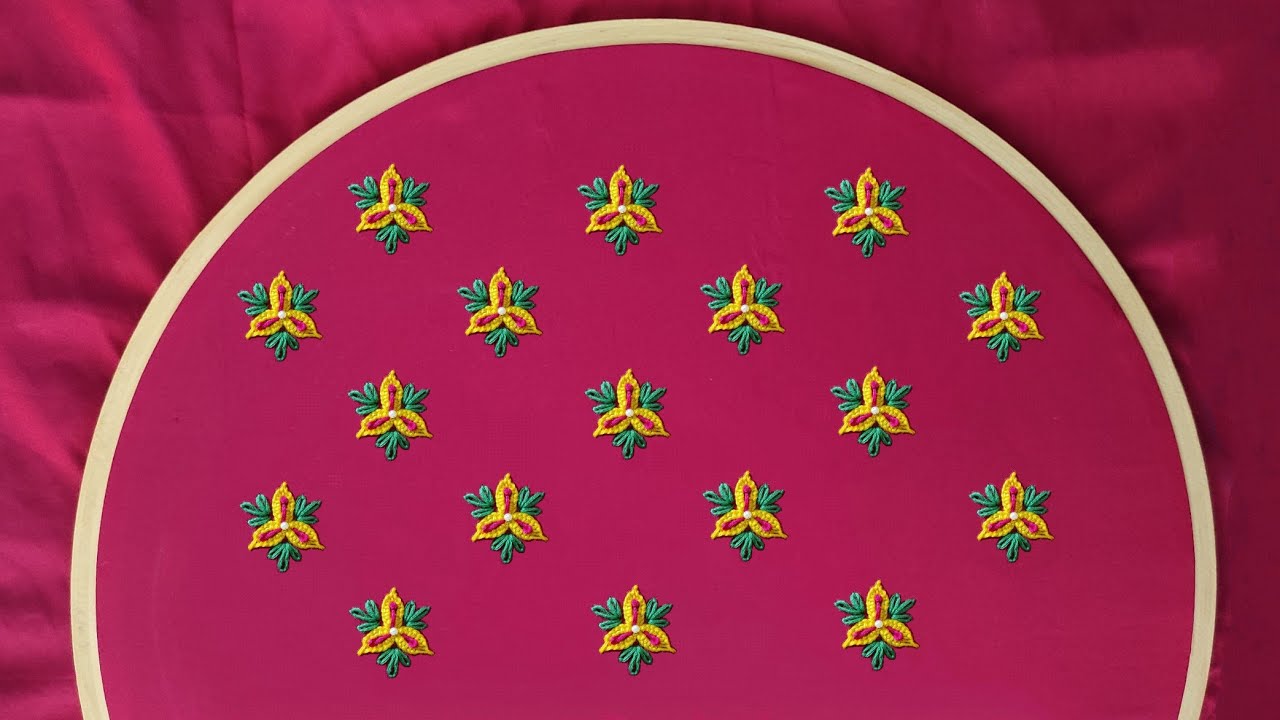 All Over Butti Design For Dress / Blouses | All Over Buti Design For Stitched Blouse