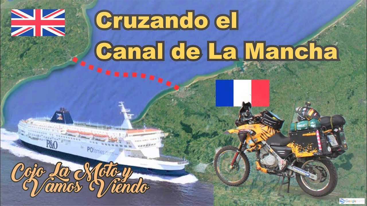 ⚓Cruzando el Canal de la Mancha en moto
