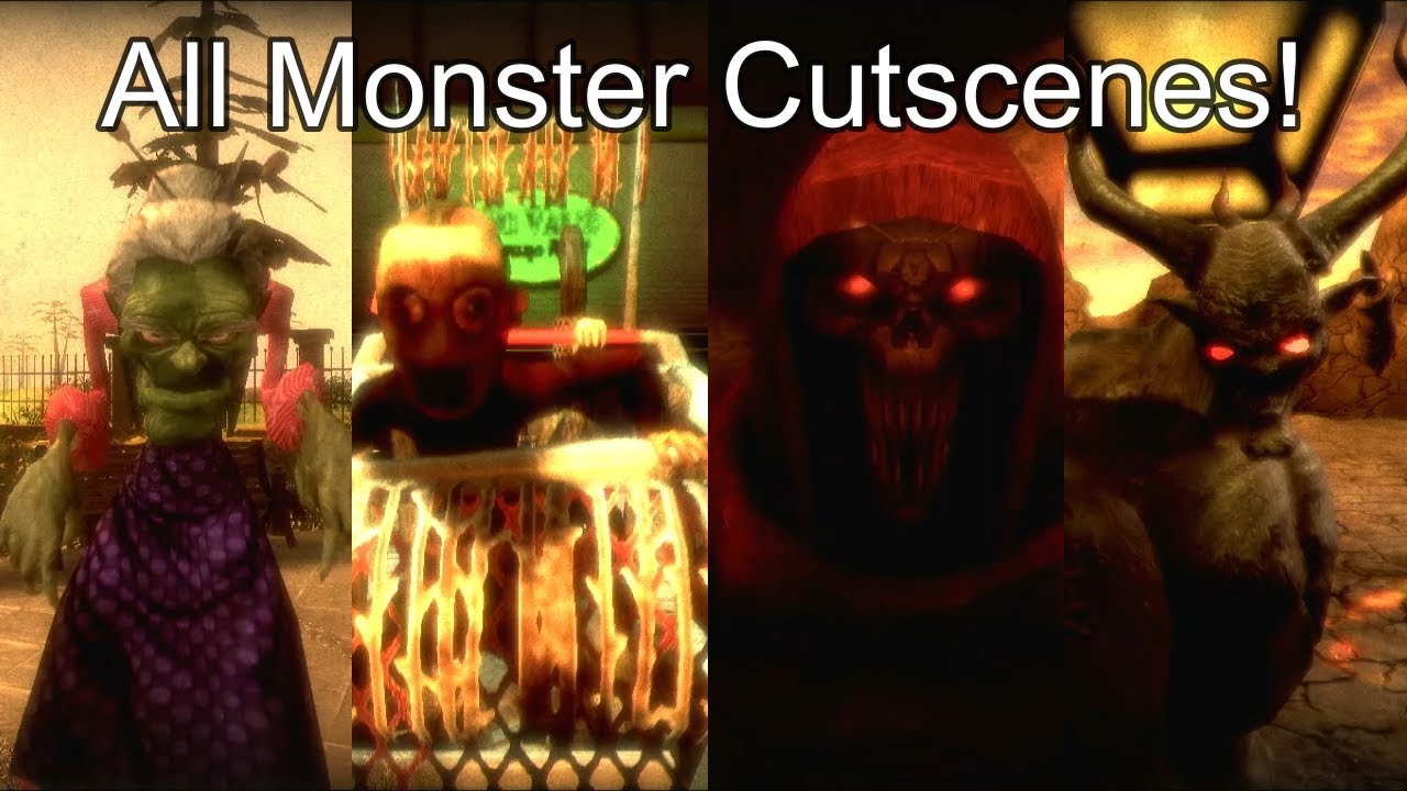 All Monster/Boss Cutscenes - Monster Madness: Battle For Suburbia