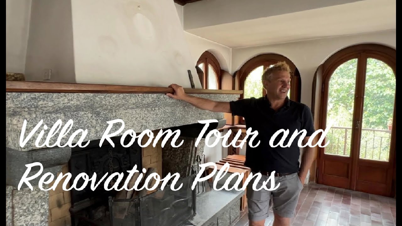 Villa Room Tour and Plan LAKE COMO