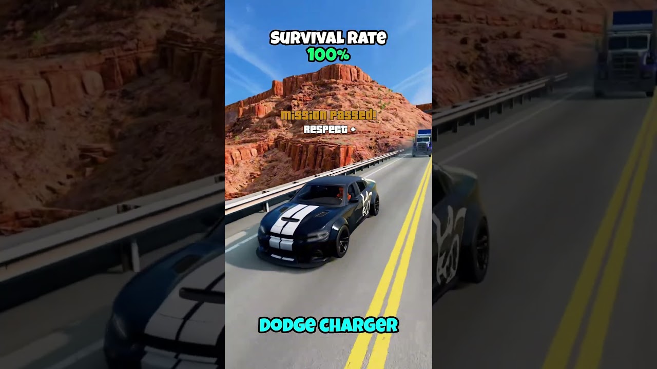 Which Car Will Survive? #Beamngdrive