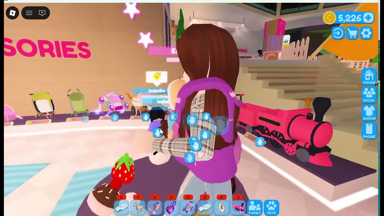 playing club roblox