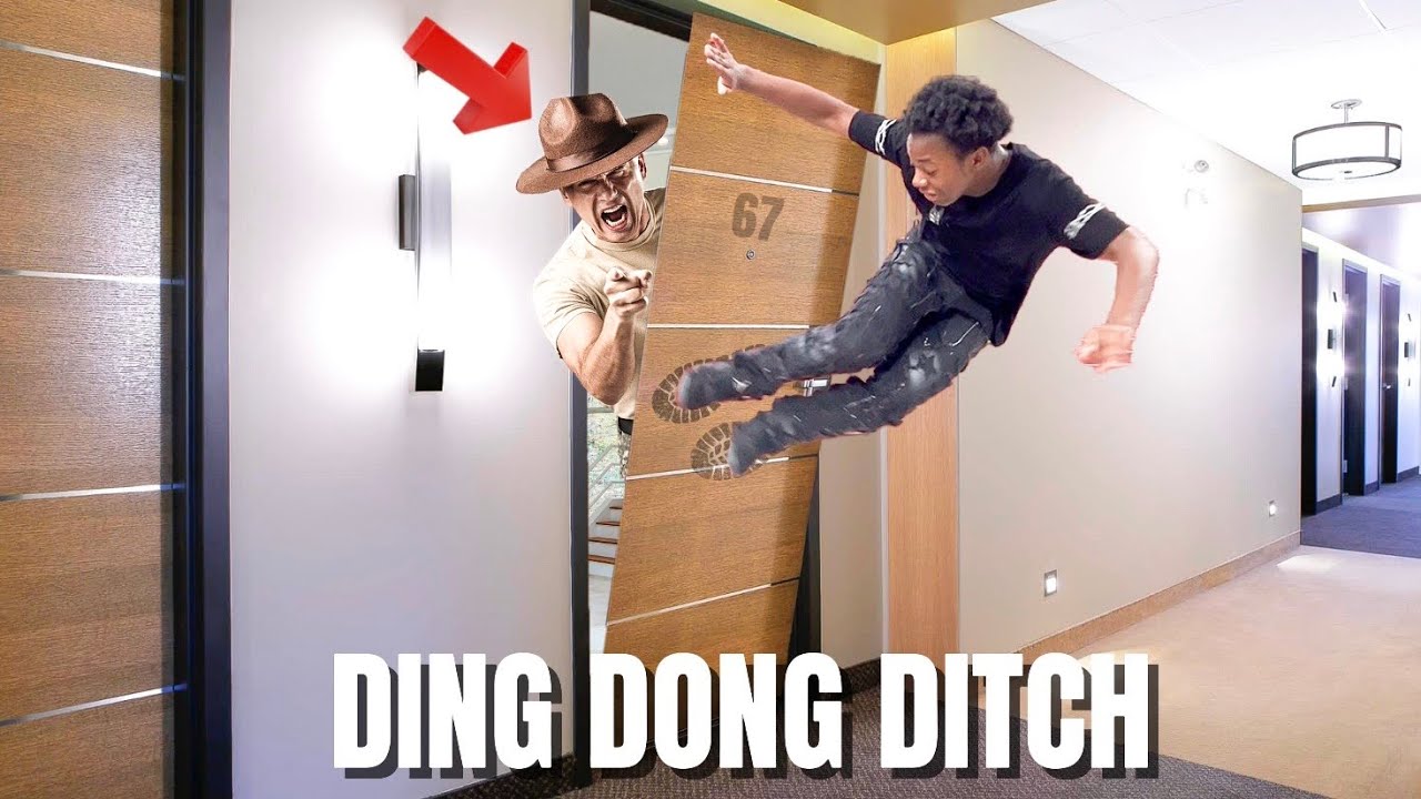 DING DONG DITCH PRANK!