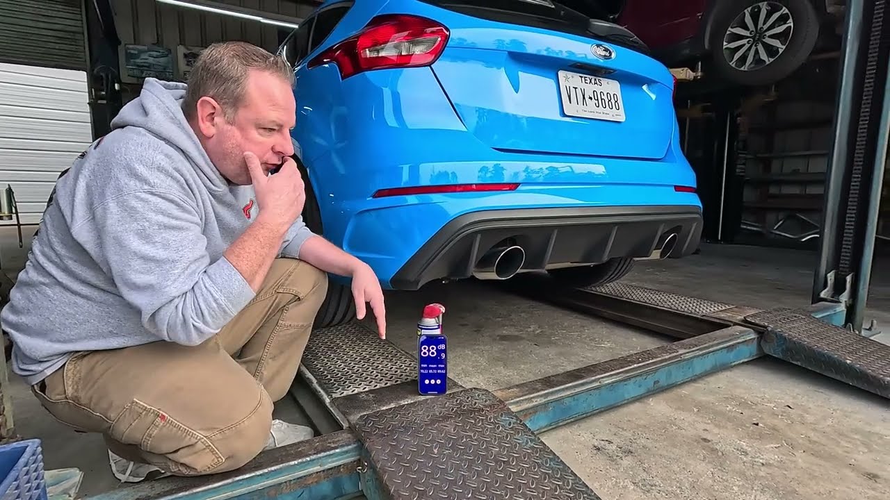 2018 Ford Focus  RS Cobb Tuning Exhaust Install