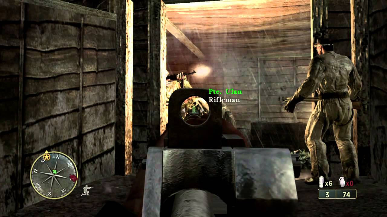 Call of Duty 3 (PS3) - Mission 13 -  The Mace (normal difficulty)