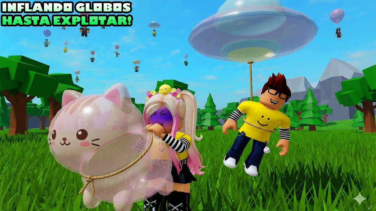Inflamos los Globos Hasta Ponernos Morados para Volar, Explotar Y Caer! 😀🎈🎆