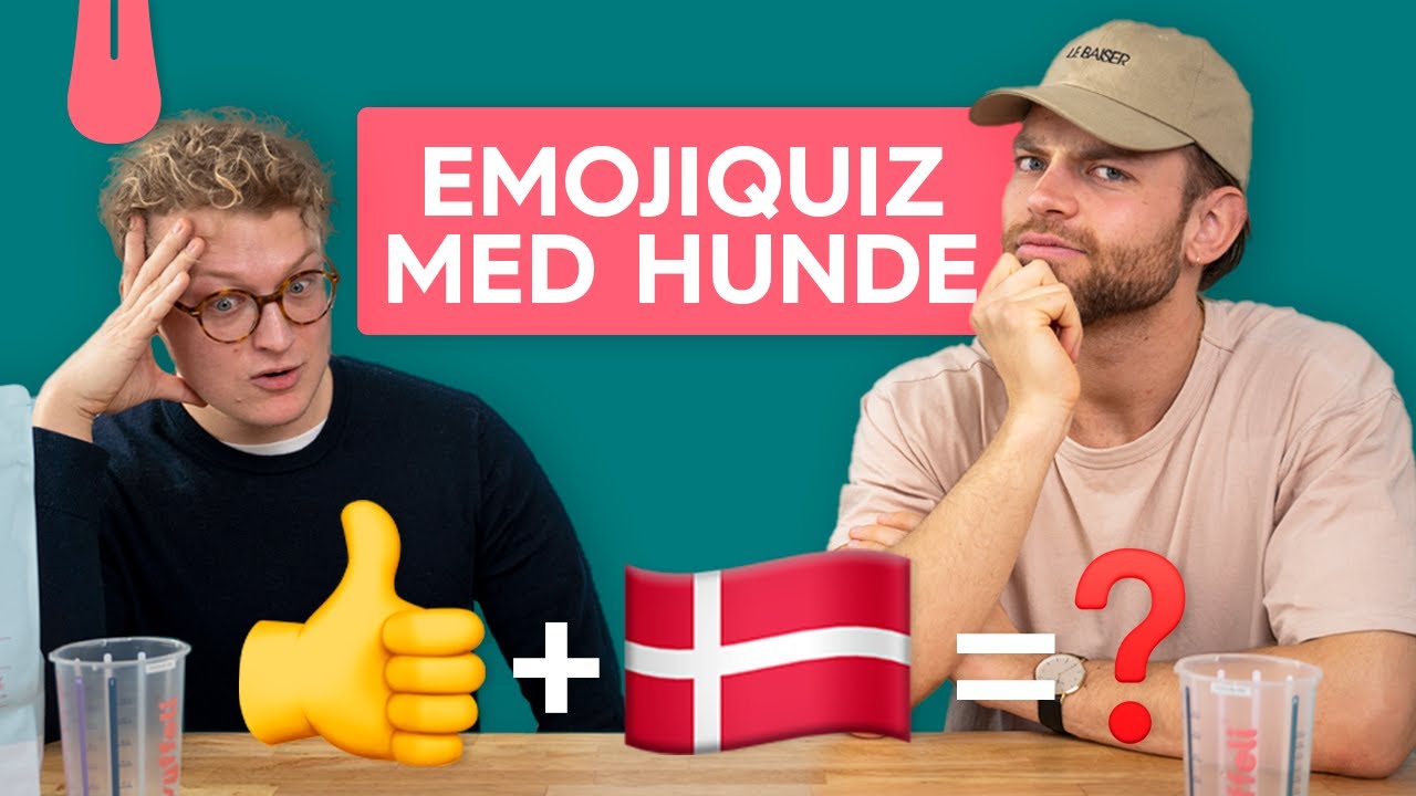 Sjoveste EMOJIQUIZ! Gæt en hunderace | Vuffeli