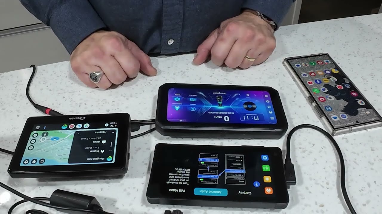 Мотоциклетное Android-аудио и CarPlay!? Первый взгляд на Podofo A3501 и Podofo A3526.
