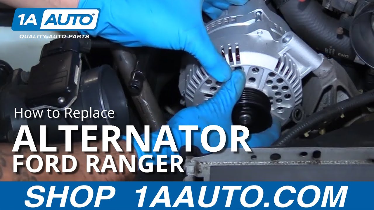 Как заменить генератор Ford Ranger 4.0L V6 98-12 годов