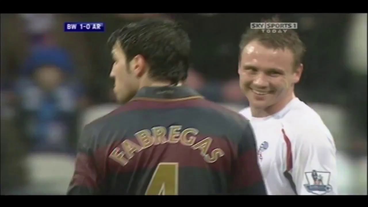 Cesc Fàbregas vs Bolton (Away) 07-08