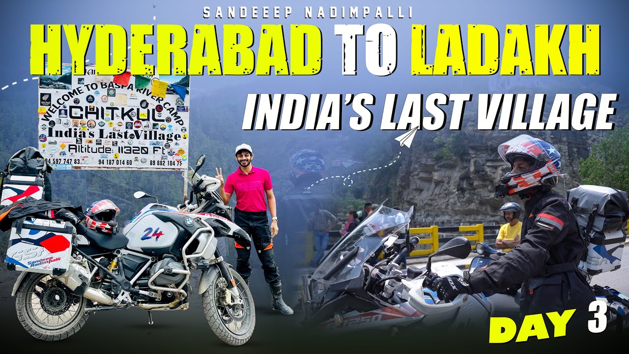 Hyderabad To Ladakh Via Spiti | Day-3 | | Sandeep Nadimpalli | Telugu |