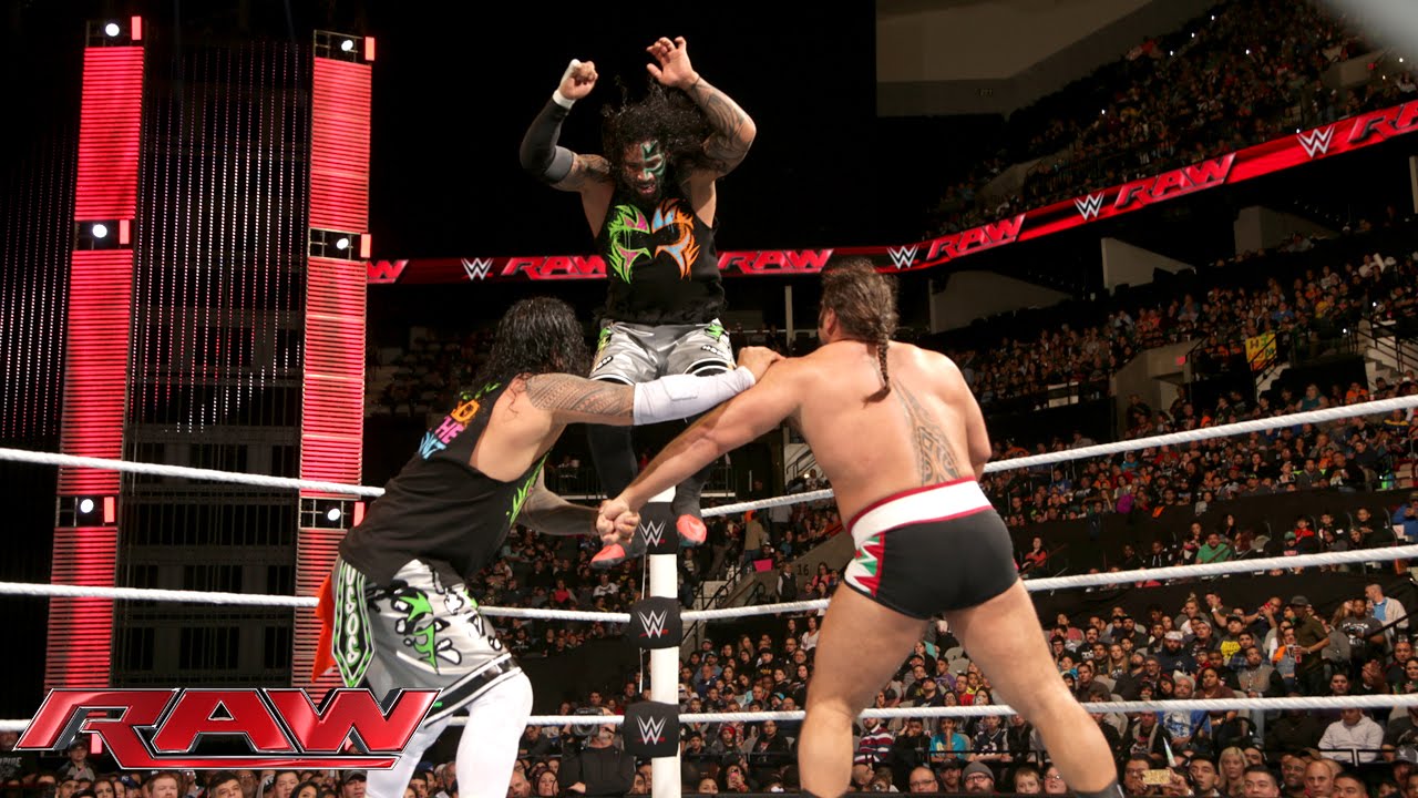 The Usos vs. Alberto Del Rio & Rusev: Raw, January 4, 2016