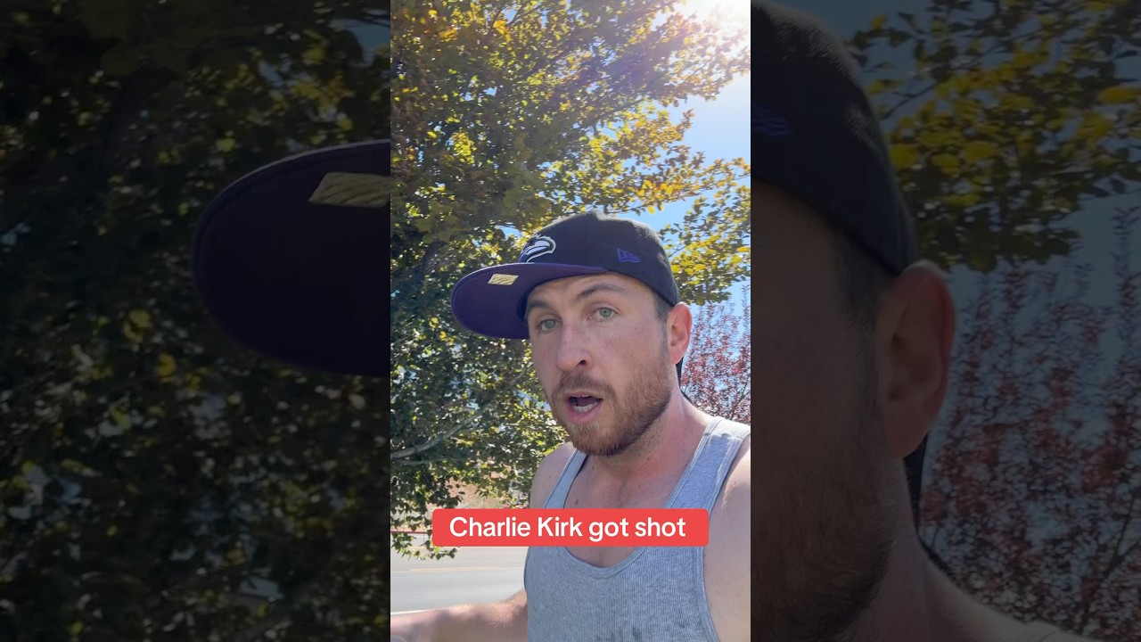 Charlie Kirk got shot at turning point event at Utah valley university