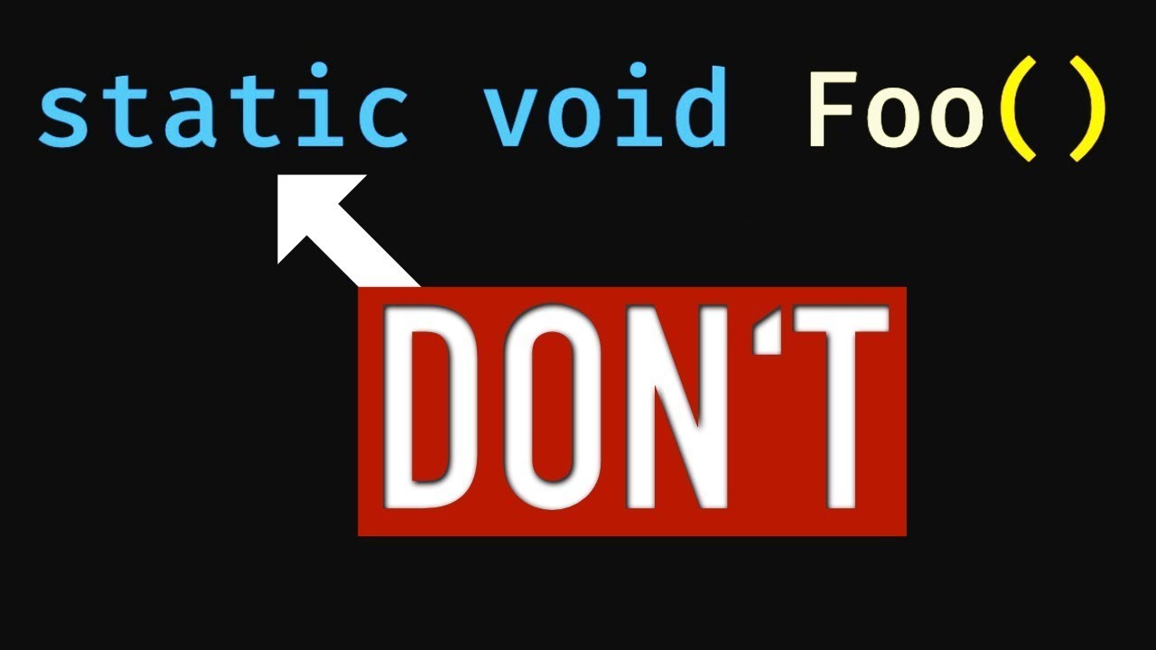 Don't use static (outside of classes) in modern C++