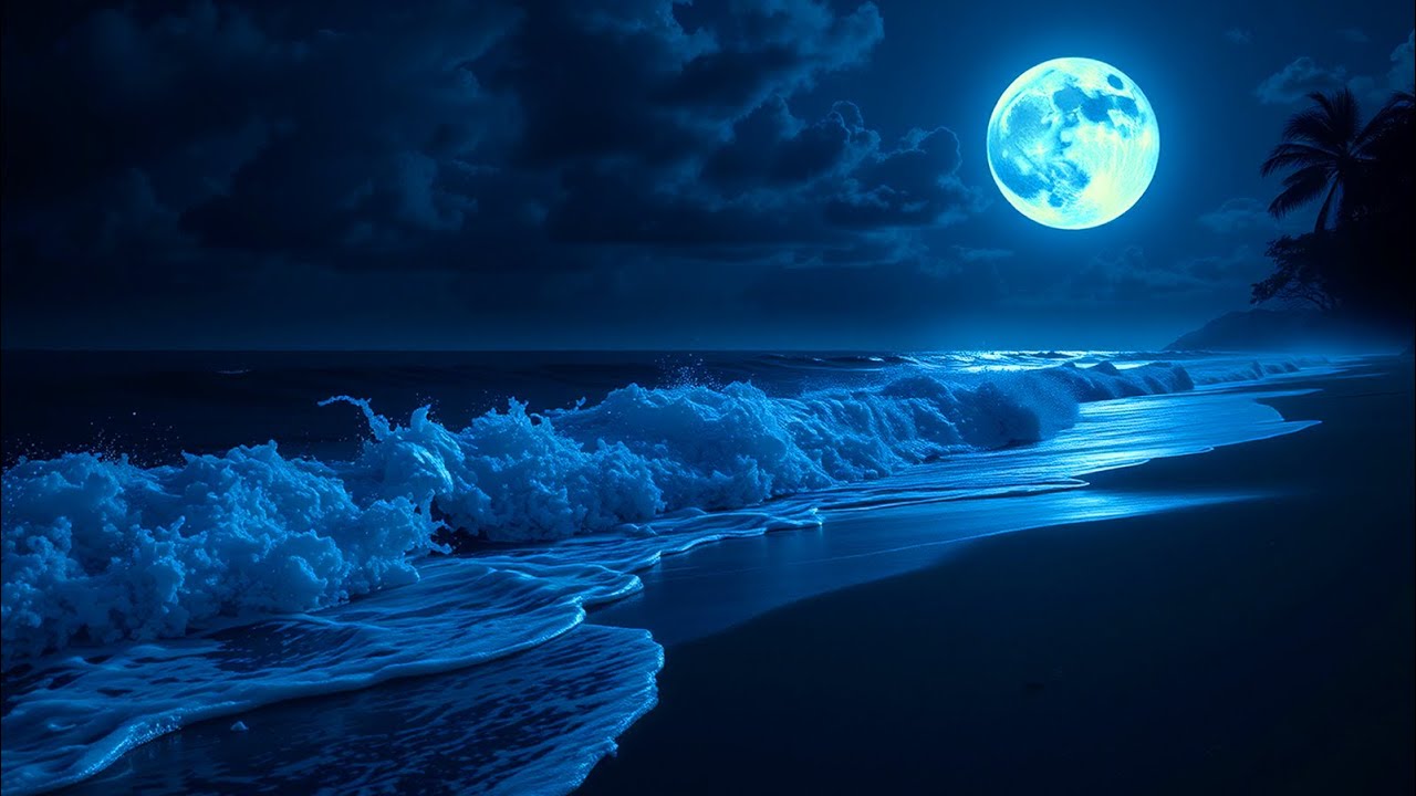 Relaxing Ocean for Sleep Soundscape | Peaceful Sea Tides to Support Meditation and Nighttime Rest