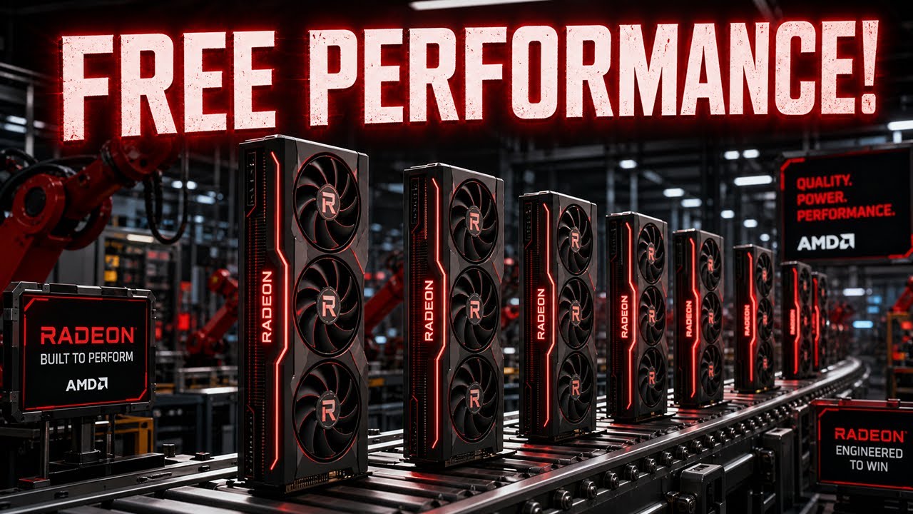 На 95% БЫСТРЕЕ для всех GPU AMD!