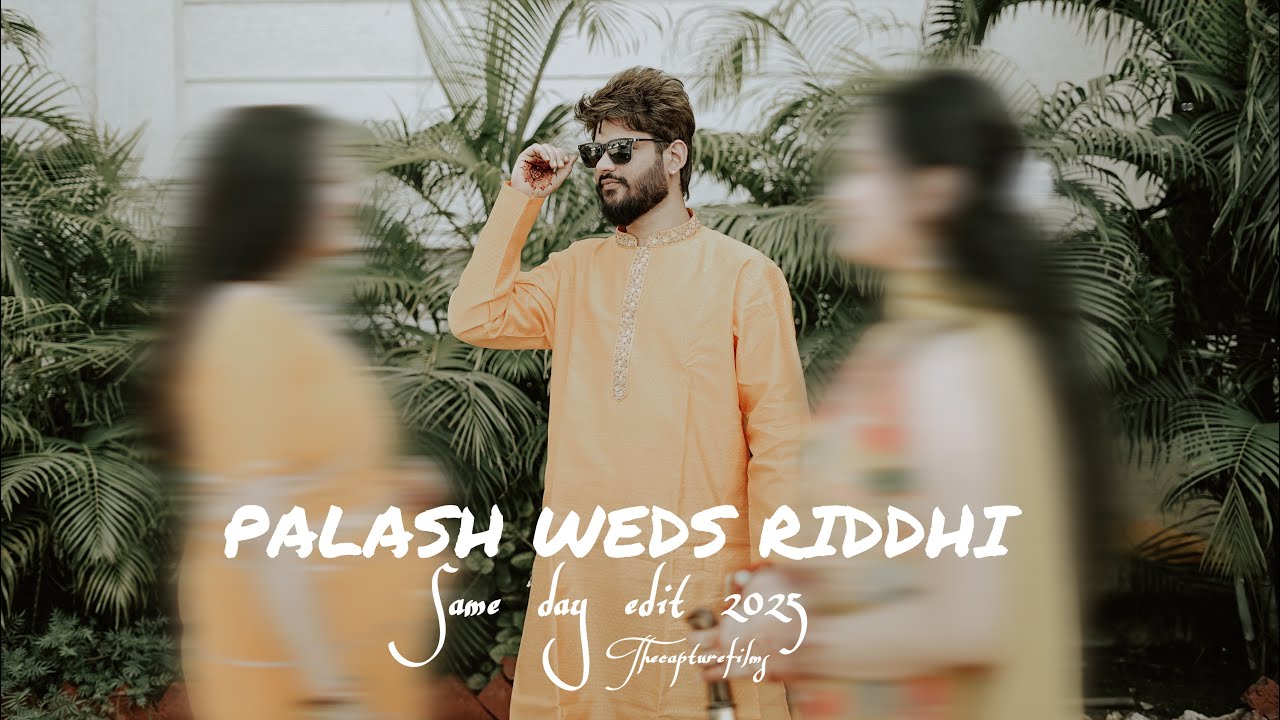Palash Weds Riddhi || SAME DAY EDIT || 4K CINEMATIC VIDEO || KOTA RAJASTHAN || TEAMCAPTUREFILMS