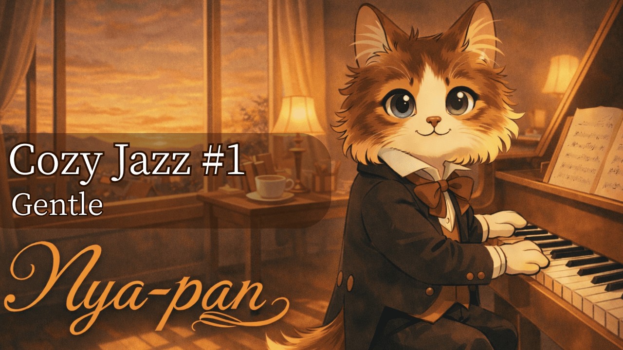 Gentle Jazz Piano Playlist｜Soft & Cozy Piano Jazz Background Music