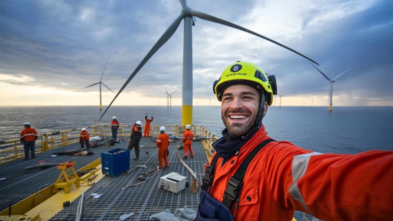 How Offshore Wind Farm Crew Survives Weeks Away From Land