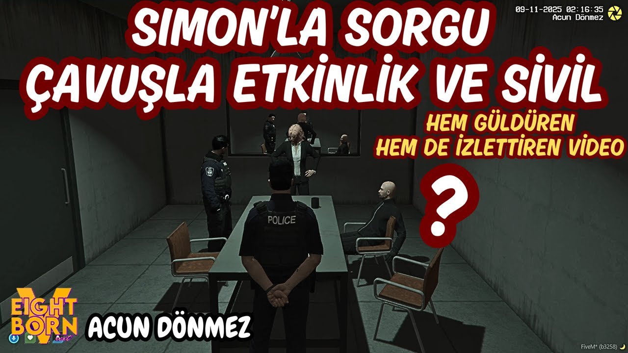 ÇAVUŞLA ETKİNLİK, SIMONLA SORGU | SİVİLDE EĞLENCELİ ANLAR | EightbornV Next | Acun Dönmez