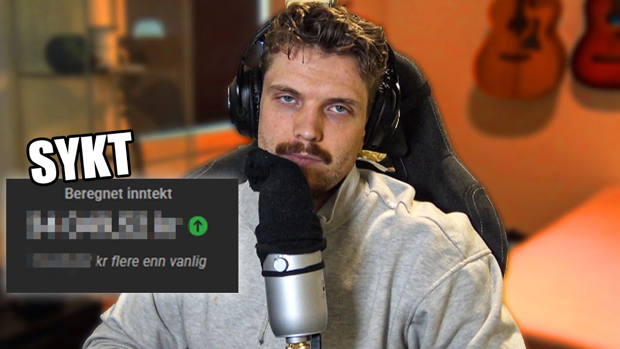 Dette tjener jeg som Norsk youtuber